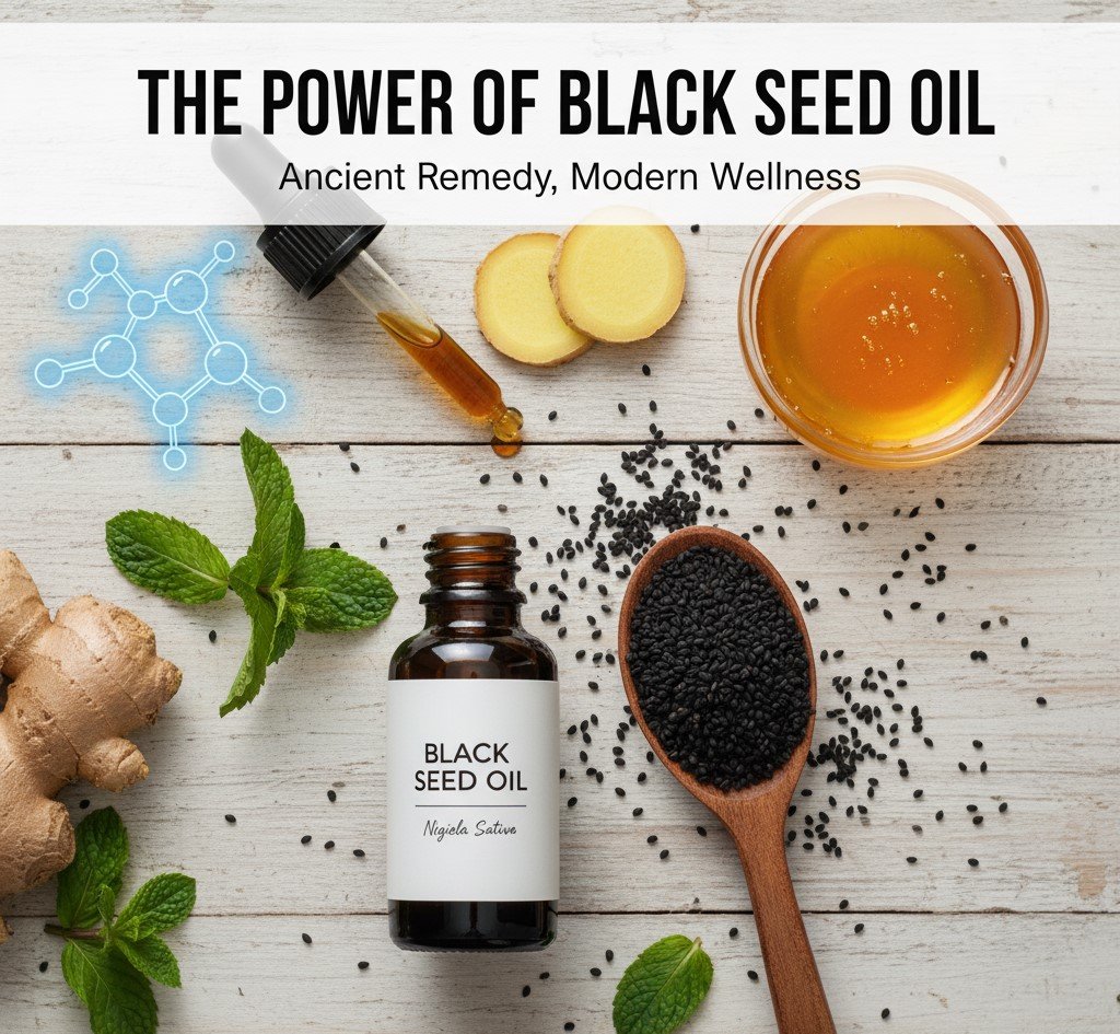 Read more about the article What Is Black Seed Oil Good For? 11 Science-Backed Benefits